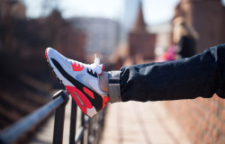 sweetsoles:  Nike Air Max 90 Hyperfuse ‘Infrared’ (by