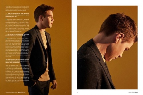planet-q:  American Crime’s Joey Pollari and Connor Jessup Interviewed In Bello Magazine  Purchase the magazine via: www.bellomag.com 