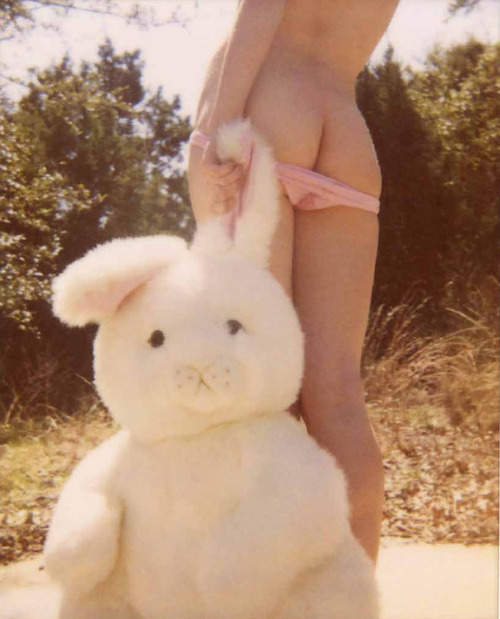 satiricalgore:Daddy’s favorite little bunny girl.