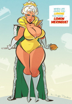 hugotendaz:Lemon Meringue - Cartoon PinUp