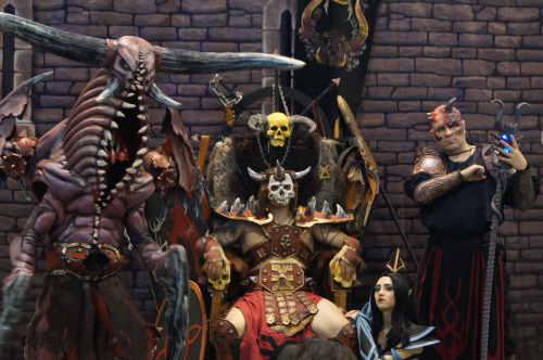 Warhammer Fantasy Battles on AVA Expo in Saint Petersburg, Russia