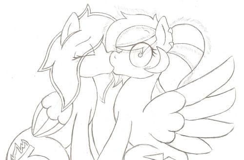 denzel-the-inside-pony:  I know ya’ll have been thinking about that ship, and I’m just showing I approve! …While taking it just a step further… SoloFire x ElectroBeats with LightningSpark and DuskShine! :P I’m….I’m terrible…  Unf~ o////o