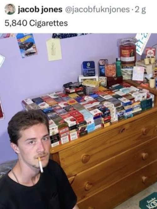 5,840 Cigarettes