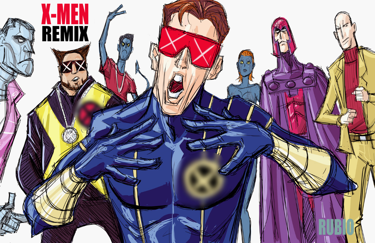 bobbyrubio:  My X-Men Photoset by Animator/Story Artist, Bobby Rubio 
