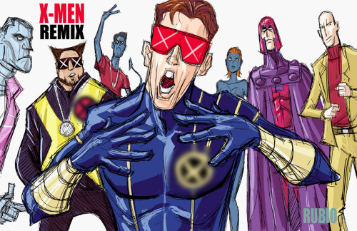 bobbyrubio:  My X-Men Photoset by Animator/Story Artist, Bobby Rubio  Rubio rocks. 