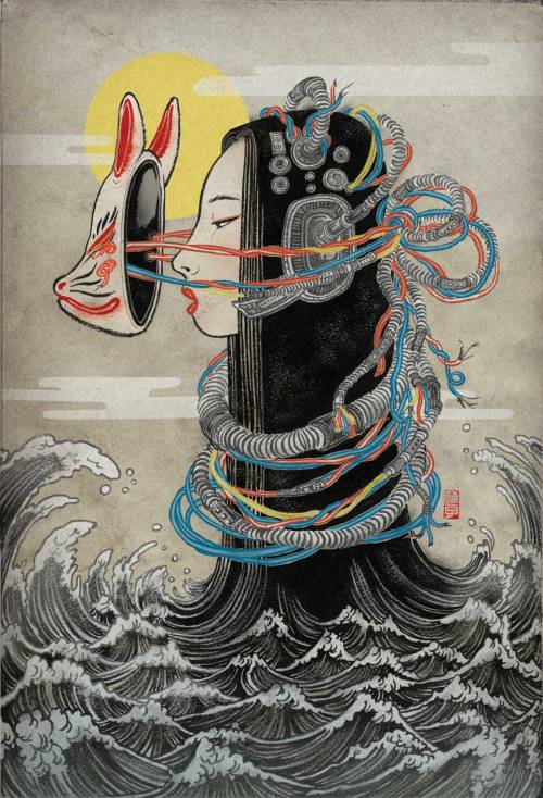 asylum-art: Yuko Shimizu illustrations artists on Tumblr, on Behance Yuko Shimizu is an award-winnin