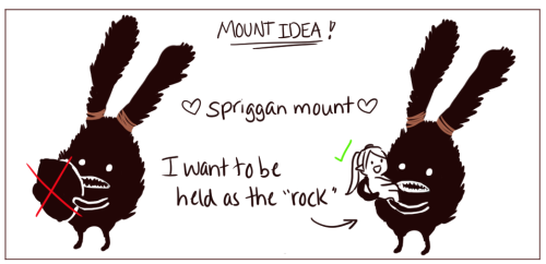 aggressive-ffxiv:I want a Spriggan mount ;v;