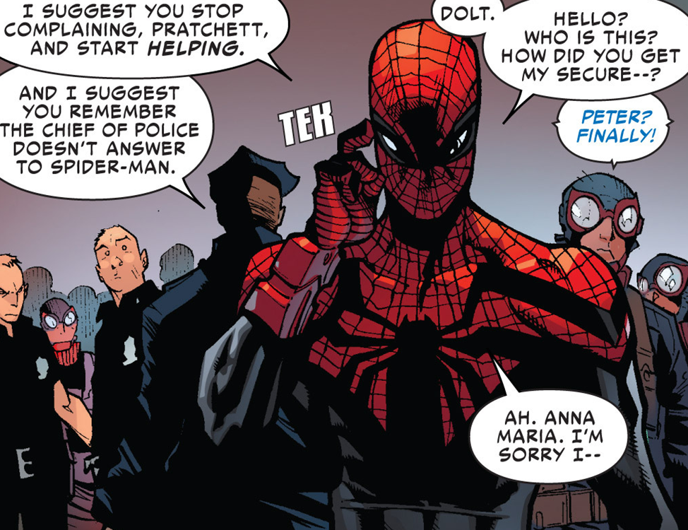 A blog dedicated to all your favorite moments — Superior Spider-Man #23  (2014) written by Dan...