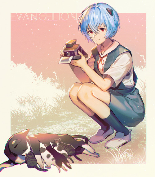 namapanco: “tentative name:Rei Ayanami” in Village-3