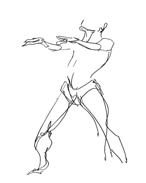 Gesture drawing #5 - Dynamic drawings and 1mn to 2mn posesLudovic #3 - wonderful model from the Moul