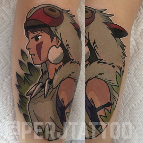 Made this San today, from Princess Mononoke. Thanks Angela!