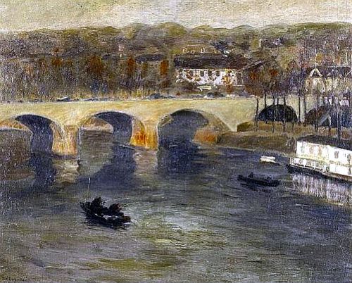 Charenton Pont   -  Edward  Willis Redfield 1900American 1869-1965