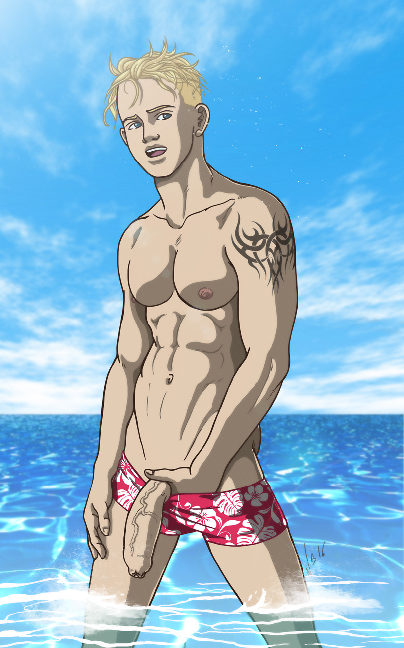 baddognobiscuit:  Summer art by myself