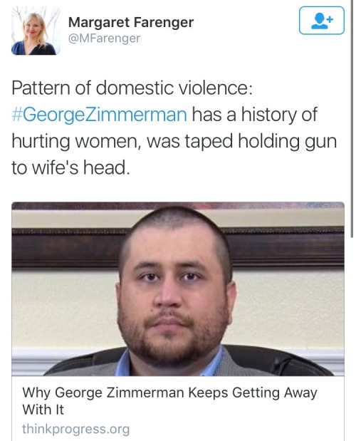 black–lamb:  sky-ven:  krxs10:  George Zimmerman is in the news again and no, unfortunately it’s not because he’s dead or in prison.  This time Zimmermans Twitter account has been suspended for posting his ex girlfriends nudes with some added