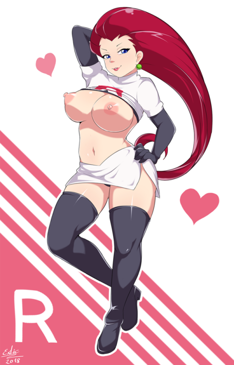 cartoon-porn-central:  Jessie (Pokemon) (Request) porn pictures