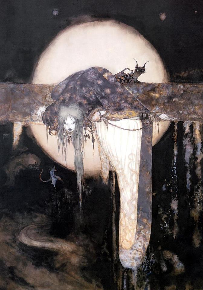 adistantroar:  The Dream Hunters (illustration for Neil Gaiman’s Sandman) — Yoshitaka