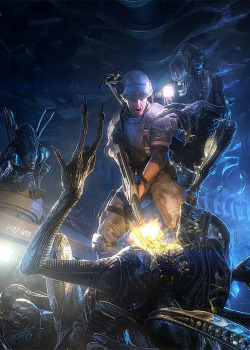 gamefreaksnz:  Aliens: Colonial Marines ‘Kick Ass’ trailer  Sega has released a new video for Aliens: Colonial Marines, a squad-based first-person shooter developed by Gearbox Software.