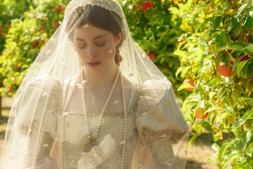 CHARLOTTE HOPE as Catherine of Aragon in THE SPANISH PRINCESS