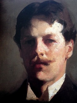 Frank Benson self portrait. 1890s.