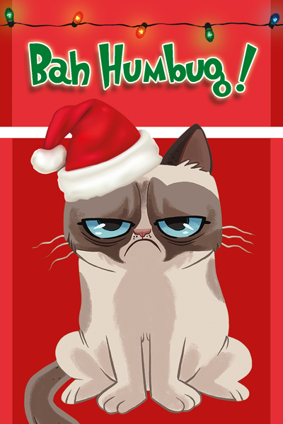 We’ve added a few more Grumpy Cat Christmas Card designs to the store! Check them out in the Grumpy Cat Shop!
We will be donating a portion the proceeds to no-kill animal shelters!