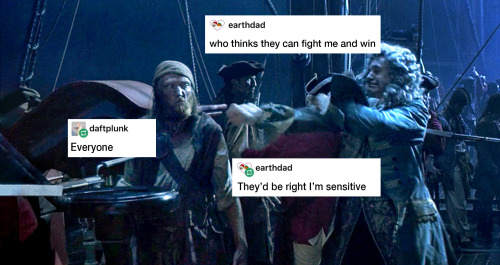 Pirates Of The Caribbean + Text Posts (part 4/??)