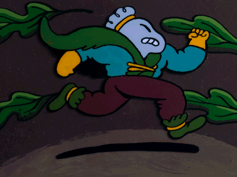 Traditional Animation On Paper And Acetate With Ink And Acrylic.