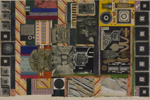 magictransistor:Sir Eduardo Paolozzi, Conjectures to Identity (Silkscreen on paper), 1963–4.
