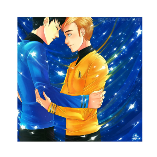 Hello, it’s k/s day and I redrew a piece of mine from 2010 to celebrate. I love my space 