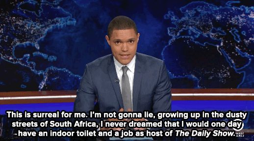 micdotcom:  Watch: Trevor Noah proved in his first Daily Show that he may be even