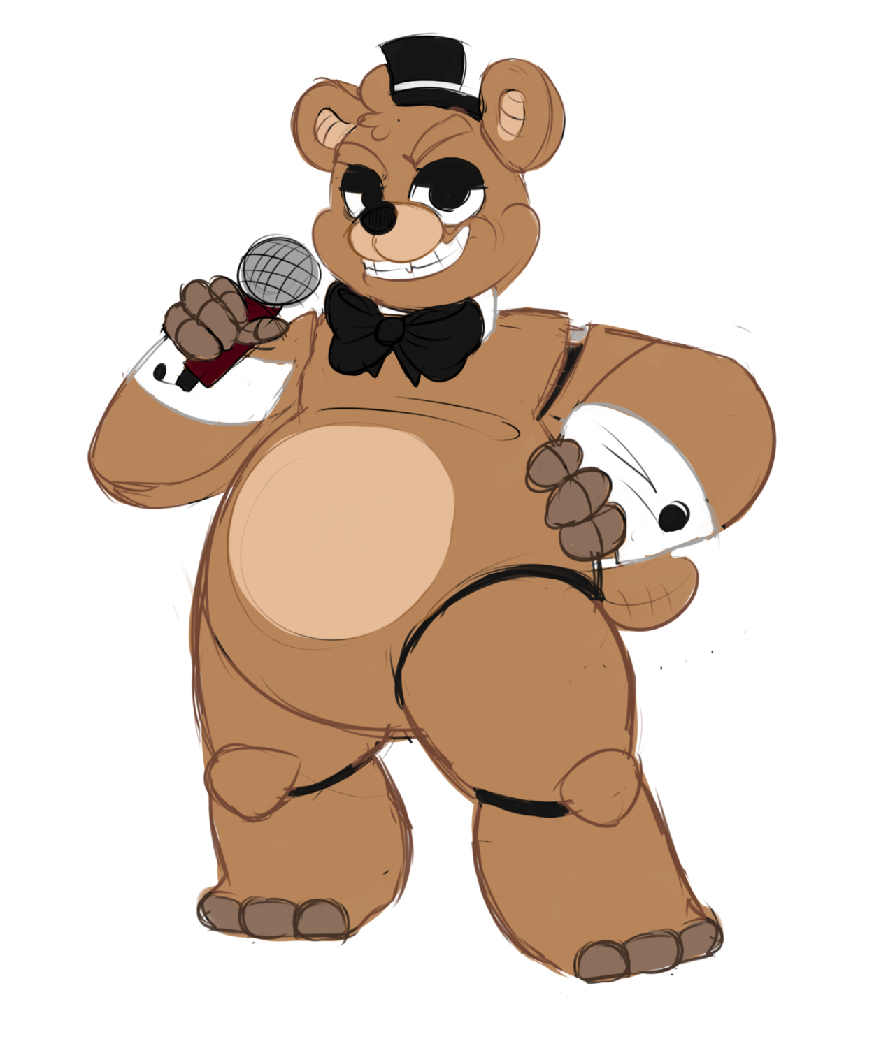 royal-chai:  Freddy most likely getting a re-design but uwu iv always wanted to do
