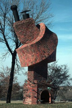 steampunktendencies:Dennis Oppenheim’s work - Photo: E.G. Schempe