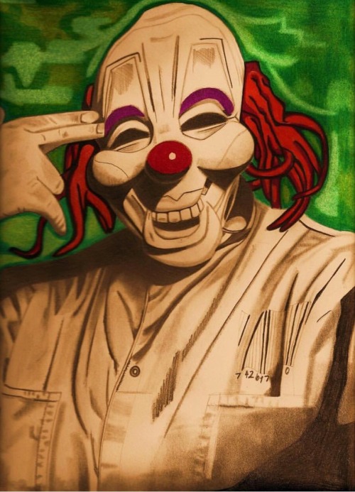 SlipKnot Clown Art adult photos