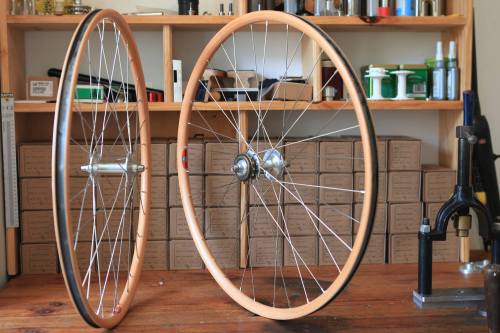 prociclo: wooden rims. Source: Victoire Cycles