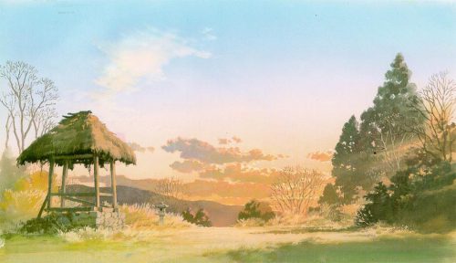 susuwatori - Pom Poko scenery