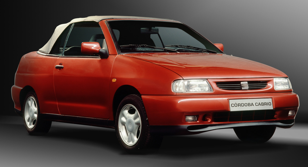 carsthatnevermadeit:  Seat Cordoba Cabrio, 1996. A convertible version of Seatâ€™s