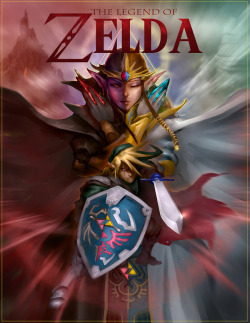 theomeganerd:  The Legend of Zelda ~ by darrengeers
