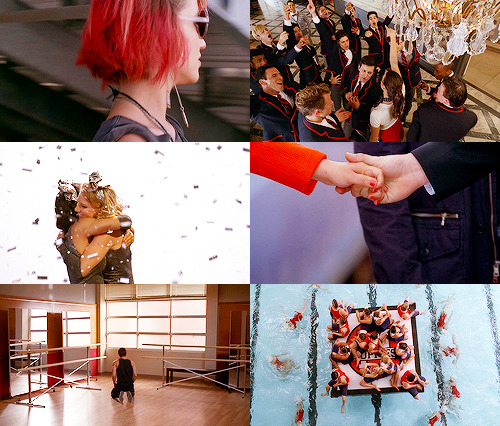 katiestevns:  Glee, Season 3↪ “This is your Glee club. Take care of it. It will take care of you.”  