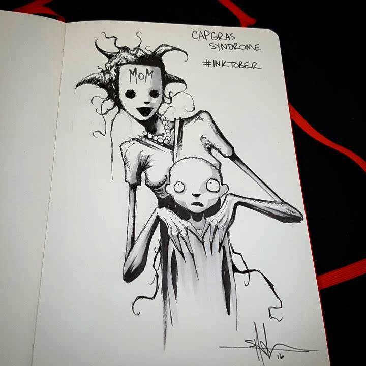 Representación de Trastornos y Síndromes Mentales en Ilustraciones.