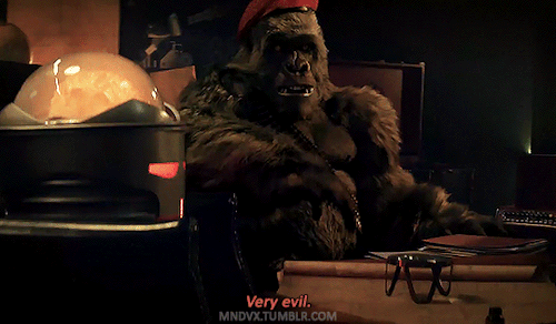 yes very evil indeed but it has happened twice. But watch the show if you can.