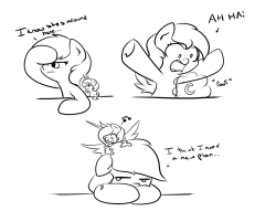 outofworkderpy:askseaponyluna:Ditzy: How does Cheerilee do this on a daily basis?Mod: Sorry I’ve been gone so long got sick and lost all my inspiration to draw. But I’m back and will have more soon. So stay tuned.Derpy: Maybe I can lure her out with