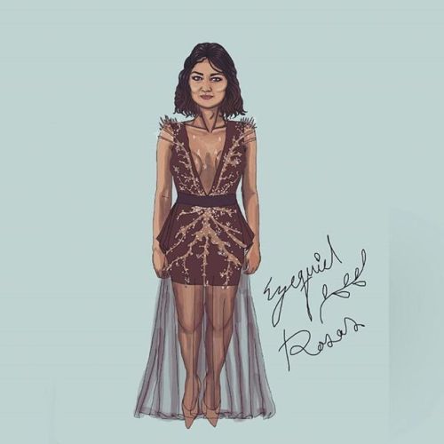 Asesoria de imagen outfit formal gala cocktail #girlfashion #girlstyle #fashionsketching #drawing #d