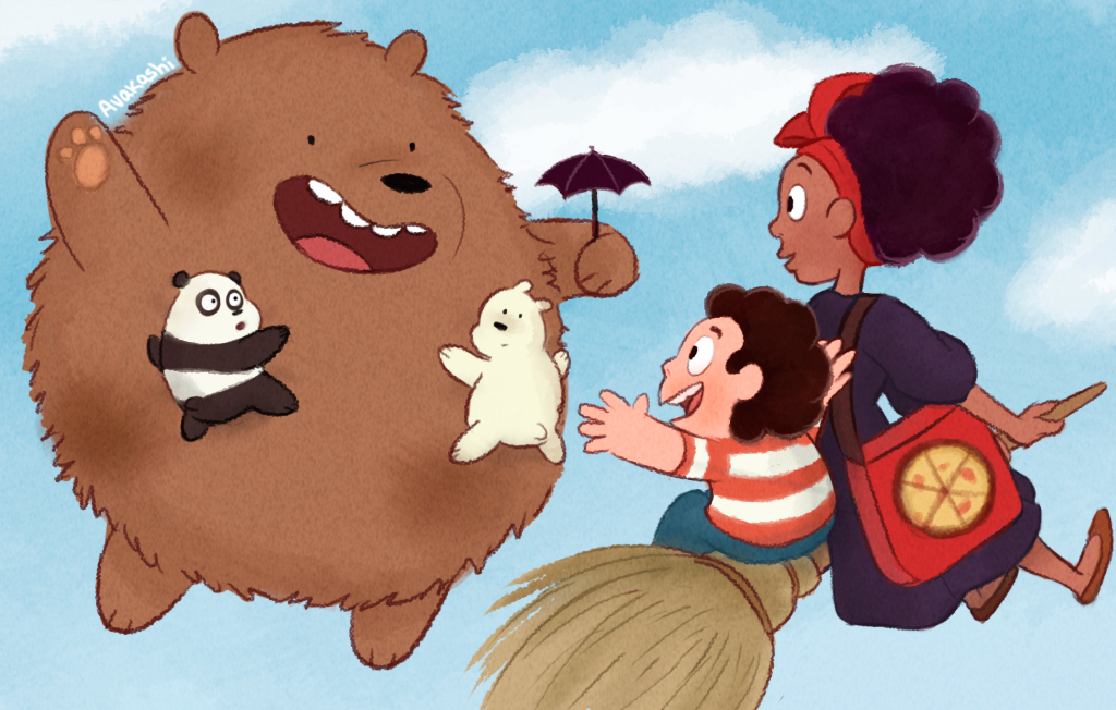 avakashi:      (ﾉ◕ヮ◕)ﾉ   ゜・。・゜☆ CN’s Ghibli references ゜・。・゜☆
