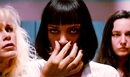 grantgustic:Uma Thurman as Mia Wallace in Pulp Fiction (1994)