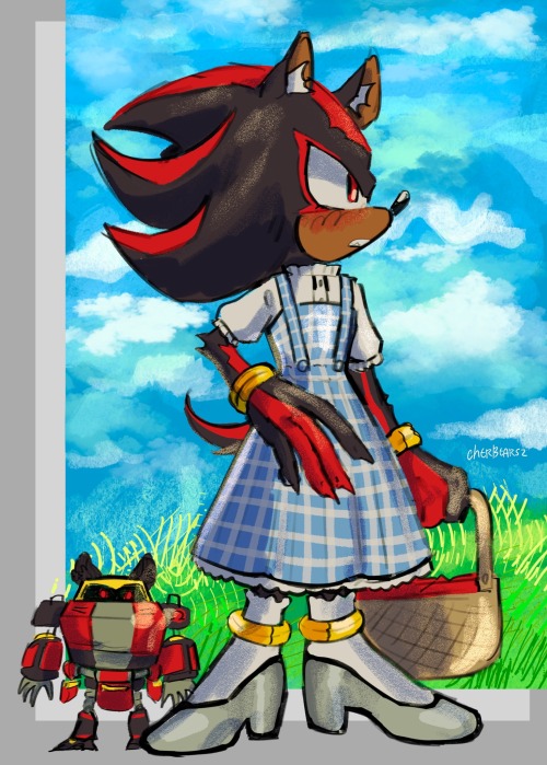 First Thing I Thought Of When I Saw The New Shadow Illustration Were Not In Westopolis Anymore Omega