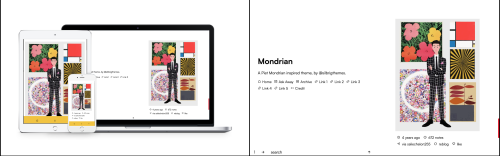 MondrianTheme 4 RevampA responsive one-column theme inspired by the art of Piet Mondrian.Key Feature