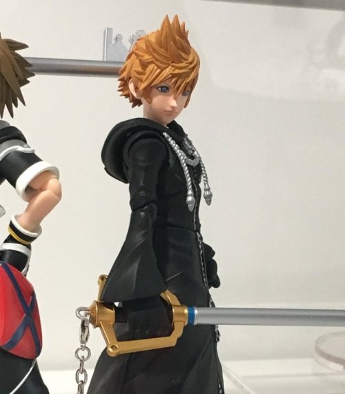 kh13:  kh13:  A Kingdom Hearts II Roxas S.H.Figuarts figure in his Organization XIII black coat was revealed at Tamashii Nation 2017!   A couple new photos of the Kingdom Hearts Roxas S.H.Figuarts figure from Tamashii Nation 2017 have been shown off!