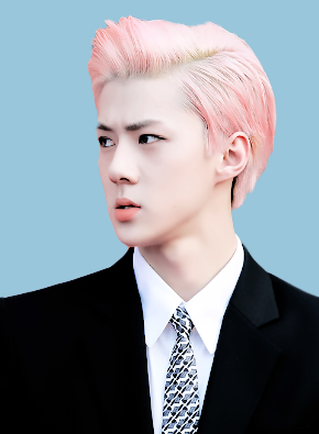 2xx1: Sehun’s pink hair needs a comeback porn pictures