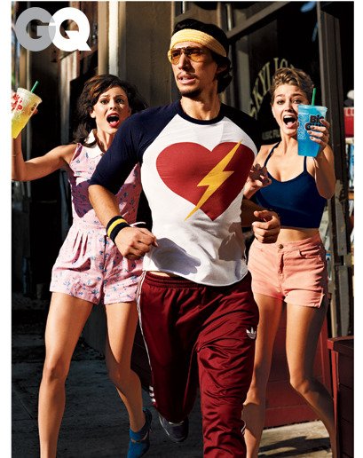 ificanchangetheworld:  I’d run after Adam Driver.  The GQ &amp; A: Adam Driver