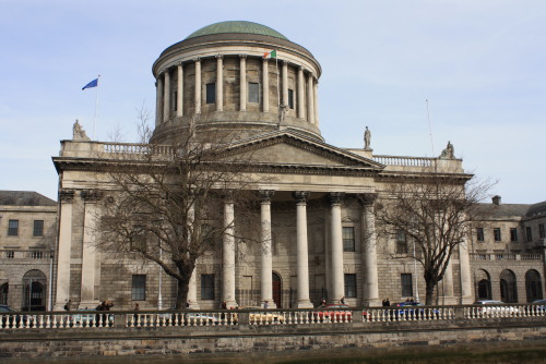The Four Courts, Dublin, project by Thomas Cooley and James Gandon.