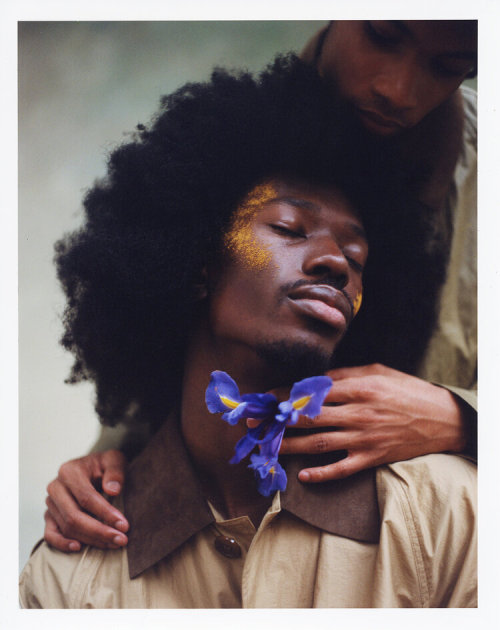 modelsof-color: Robby Carney and LZ Granderson by Emmanuel Sanchez Monsalve for Out Magazine , Feb 2